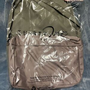 Thirty-One Men's Gray and Tan Bag